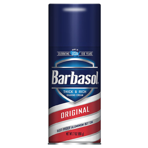 Barbasol Barbasol Shaving Cream, Thick & Rich, Original, 7 Ounce Shaving & Grooming Midnight Blue