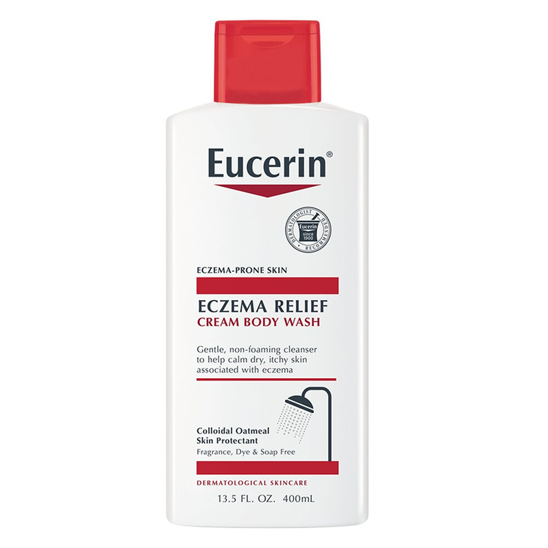 Eucerin Eucerin Cream Body Wash, Eczema Relief, 13.5 Fl Oz Body Wash Lavender