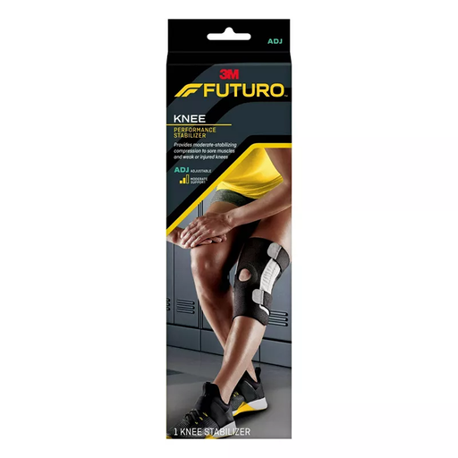 Futuro Futuro Sport Adjustable Knee Stabilizer Supports & Braces Black