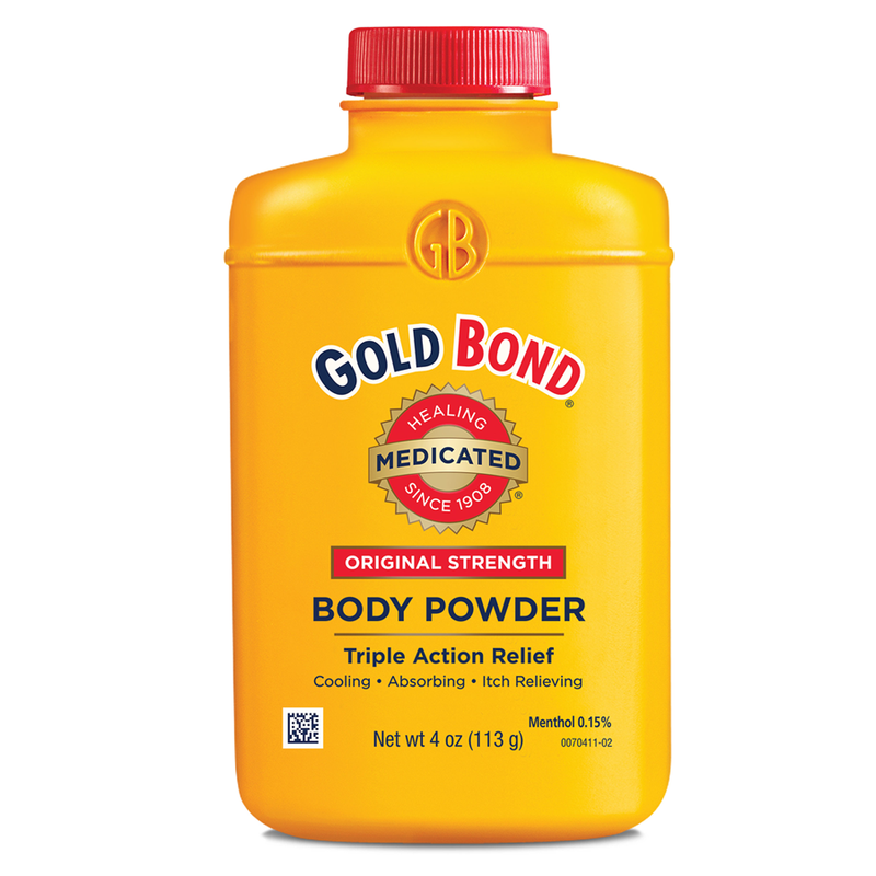 Gold Bond Gold Bond Medicated Original Strength Body Powder 4 Oz Body Powder Orange