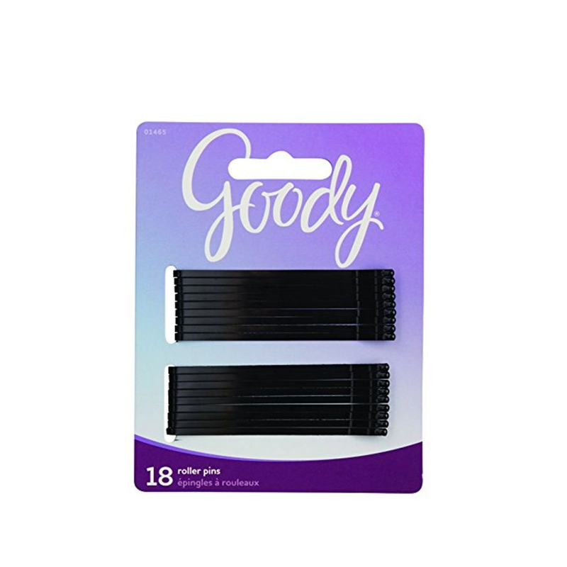 Goody Goody Black Roller Pins, 3 Inches Health & Beauty Black