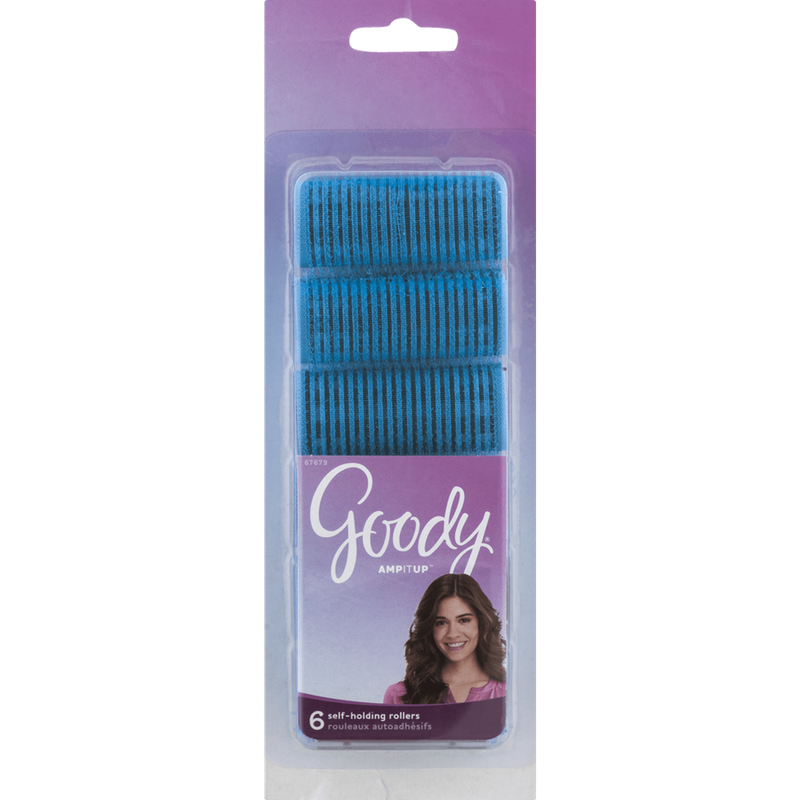 Goody Goody Self Holding Hair Rollers, Medium, 6ct Health & Beauty Dark Cyan