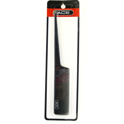 ACE Ace Goody Rat Tail Comb Combs & Brushes White Smoke