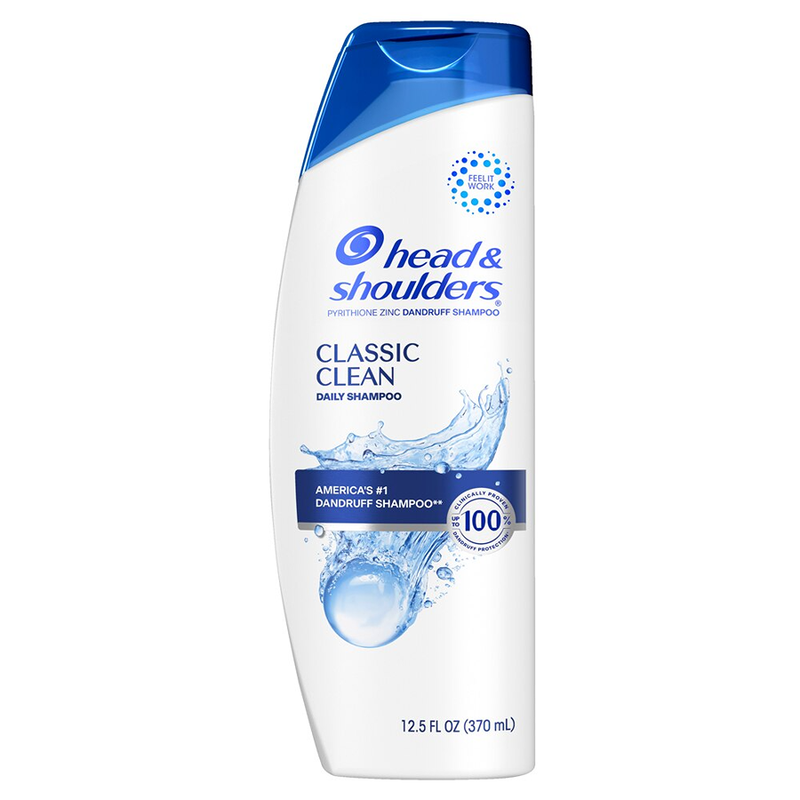 Head & Shoulders Head & Shoulders Classic Clean Daily Dandruff Shampoo 12.5 Fl Oz Shampoo White Smoke