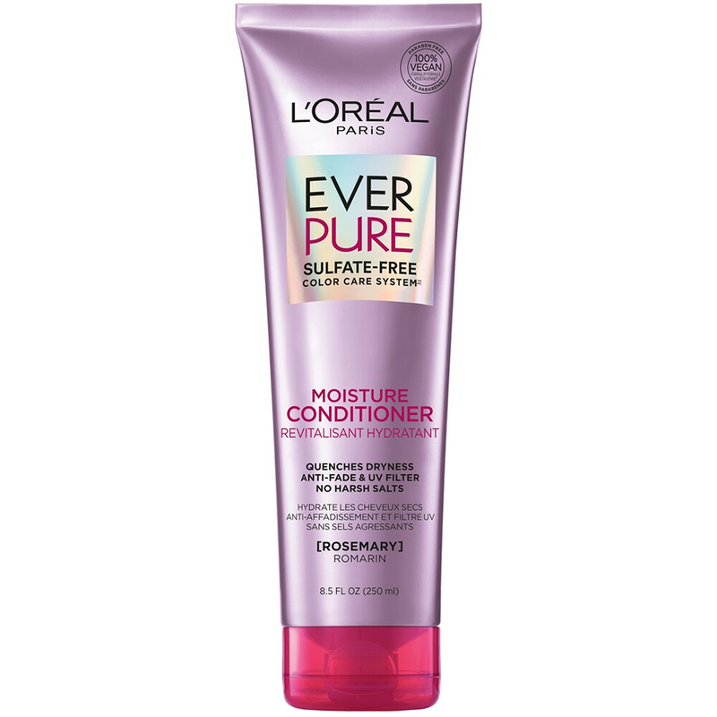 L'Oreal L'Oreal Paris EverPure Moisture Sulfate Free Conditioner For Color-Treated Hair, Rosemary, 8.5 Fl; Oz (Packaging May Vary) Conditioners White Smoke