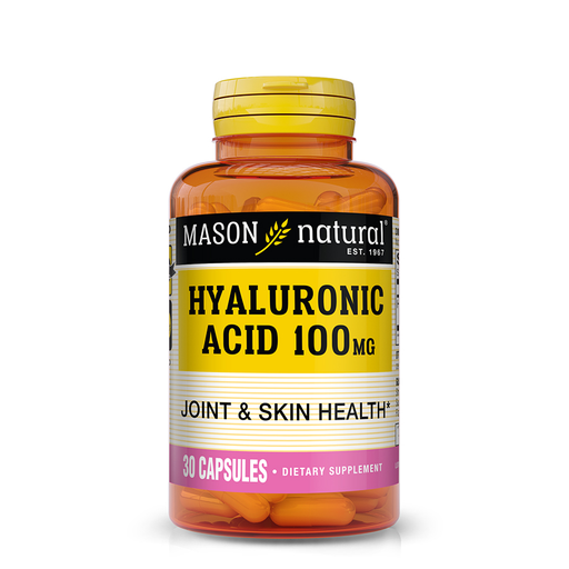 Mason Natural Mason Natural Hyaluronic Acid, 100 Mg, 30 Capsules Vitamins & Supplements White Smoke