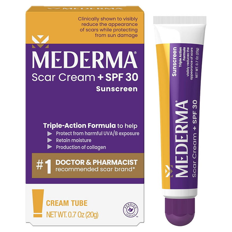 Mederma Mederma Scar Cream + SPF 30 - 0.7oz Health & Beauty White Smoke