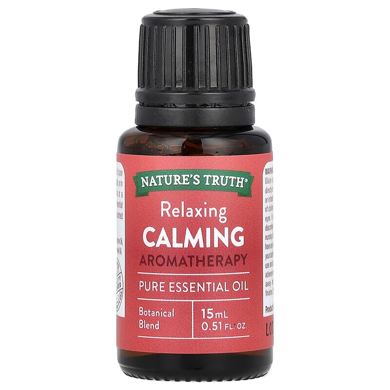 Nature's Truth Nature's Truth Essential Oil, Pure, Calming, Relaxing, Botanical Blend 0.51 Fl Oz Health & Beauty Dark Slate Gray