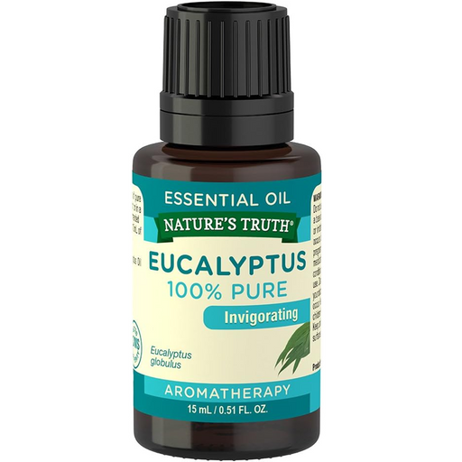 Nature's Truth Nature's Truth  Aromatherapy  Eucalyptus  Pure Essential Oil 0.51 Fl Oz Health & Beauty White Smoke
