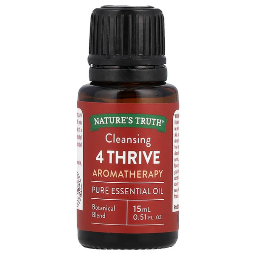 Nature's Truth Nature's Truth Essential Oil, Pure, 4 Thrive, Cleansing, Aromatherapy 0.51 Fl Oz Health & Beauty Dark Slate Gray