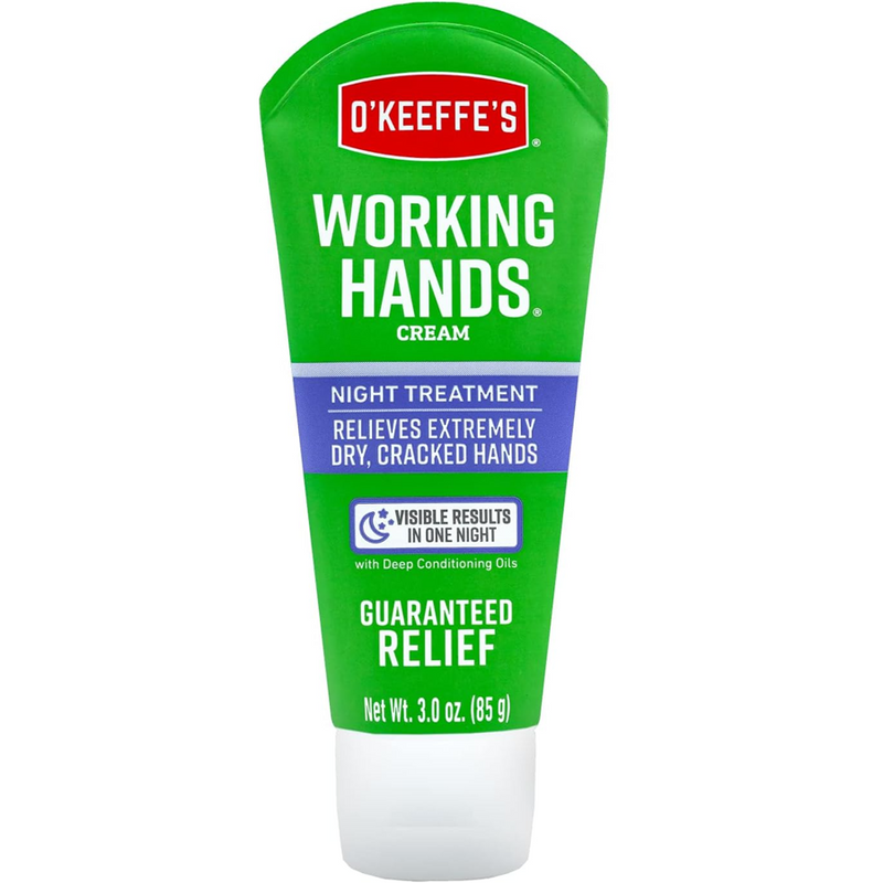 O'Keeffe's O'Keeffe's® Working Hands® Night Treatment – 3 Ounce Tube Lotion & Moisturizer White Smoke
