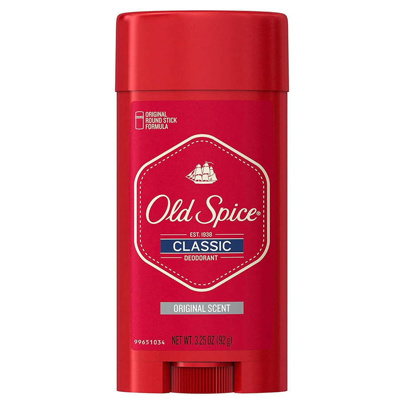 Old Spice Old Spice Classic Deodorant Stick, Original Scent For Men, 3.25 Oz Deodorant Firebrick