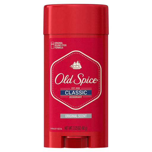 Old Spice Old Spice Classic Deodorant Stick, Original Scent For Men, 3.25 Oz Deodorant Firebrick