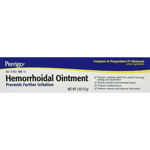 Perrigo Perrigo Hemorrhoidal Pain Relief Ointment 2 Oz Health & Beauty Midnight Blue