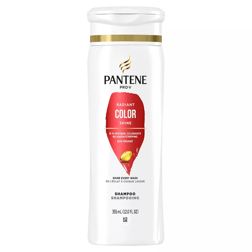 Pantene Pantene Radiant Color Shine Shampoo 12 Fl Oz Shampoo White Smoke