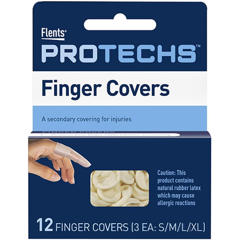Johnsons Johnsons First Aid Finger Cots, Assorted First Aid Midnight Blue