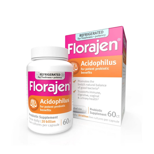 Florajen Florajen Dietary Supplement Gelcaps   60 Ct Vitamins & Supplements White Smoke