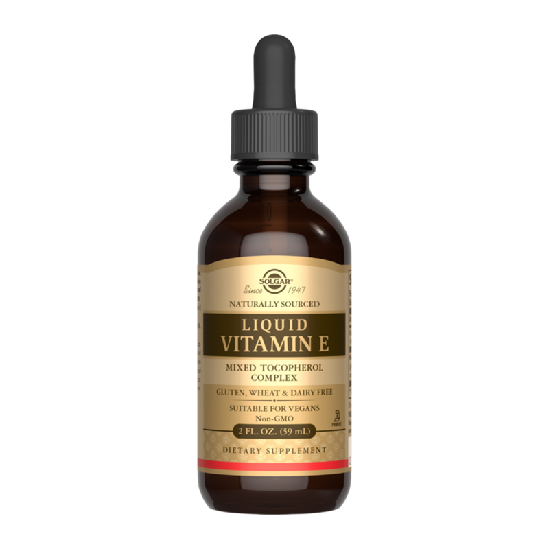 Solgar Solgar Natural Liquid Vitamin E Complex 20000iu 59.2ml Vitamins & Supplements White Smoke