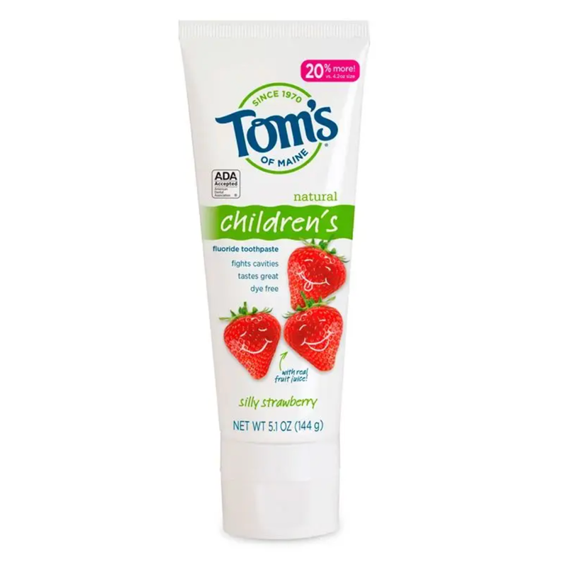 Tom's of Maine Tom's of Maine Silly Strawberry Fluoride Natural Kids Toothpaste Toothpaste Lavender