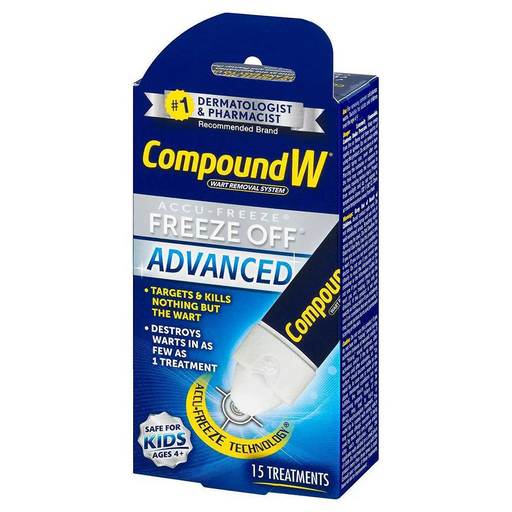 Compound W Compound W Wart Removal System Freeze Off Advanced Treatment Health & Beauty Midnight Blue