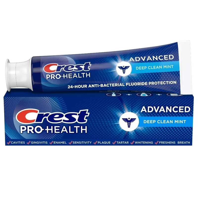 Crest Crest Advanced Fluoride Deep Clean Mint Toothpaste - 3.5 Ounce Toothpaste White Smoke
