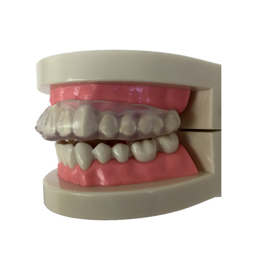 Archtek Archtek Grind Guard Dental Tray With 3 Inches Mirrored Case Health & Beauty White Smoke
