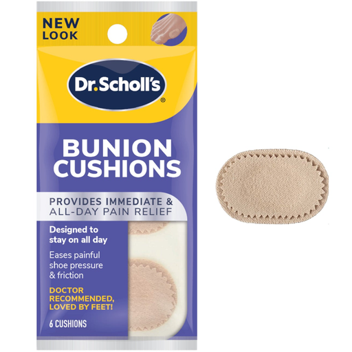 Dr. Scholl's Dr. Scholl's Bunion Cushions Health & Beauty White Smoke