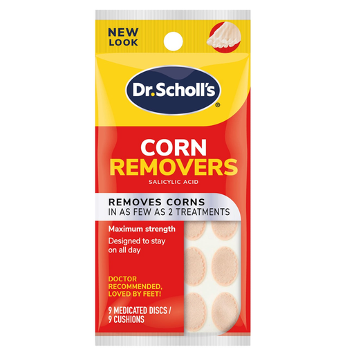 Dr. Scholl's Dr. Scholl's Corn Removers, Maximum Strength Health & Beauty Red
