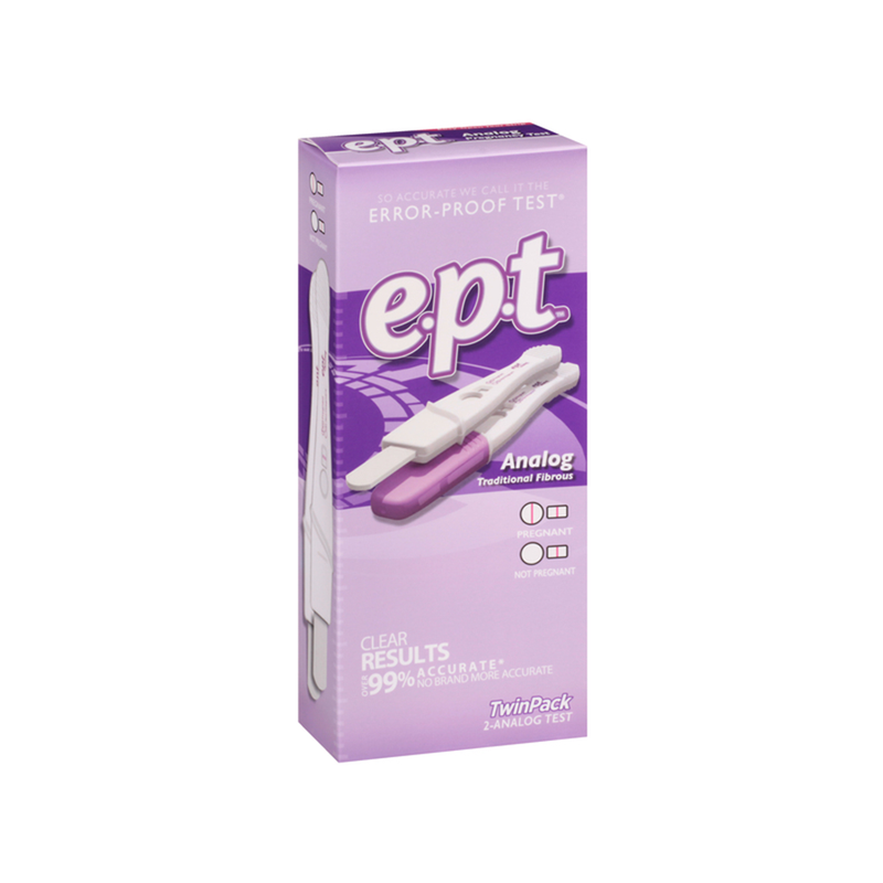 EPT EPT Twin Pack Analog Pregnancy Test 2 Pregnancy Tests Thistle