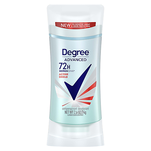 Degree Degree Advanced Antiperspirant Deodorant Active Shield 2.6 Oz Deodorant Light Gray