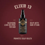 18.21 18.21 Man Made Elixir 13 Sweet Tobacco Styling & Thickening Treatment 3.4 oz Hair Styling Treatment Saddle Brown