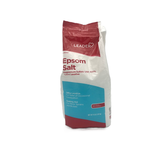 Leader Leader Epsom Salt, 4lb Health & Beauty White Smoke