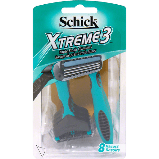 Schick Schick Extreme III Razors, Disposable Razors Personal Care Light Sea Green