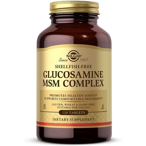 Solgar Solgar Glucosamine MSM Complex, 120 Tablets Health & Beauty White Smoke