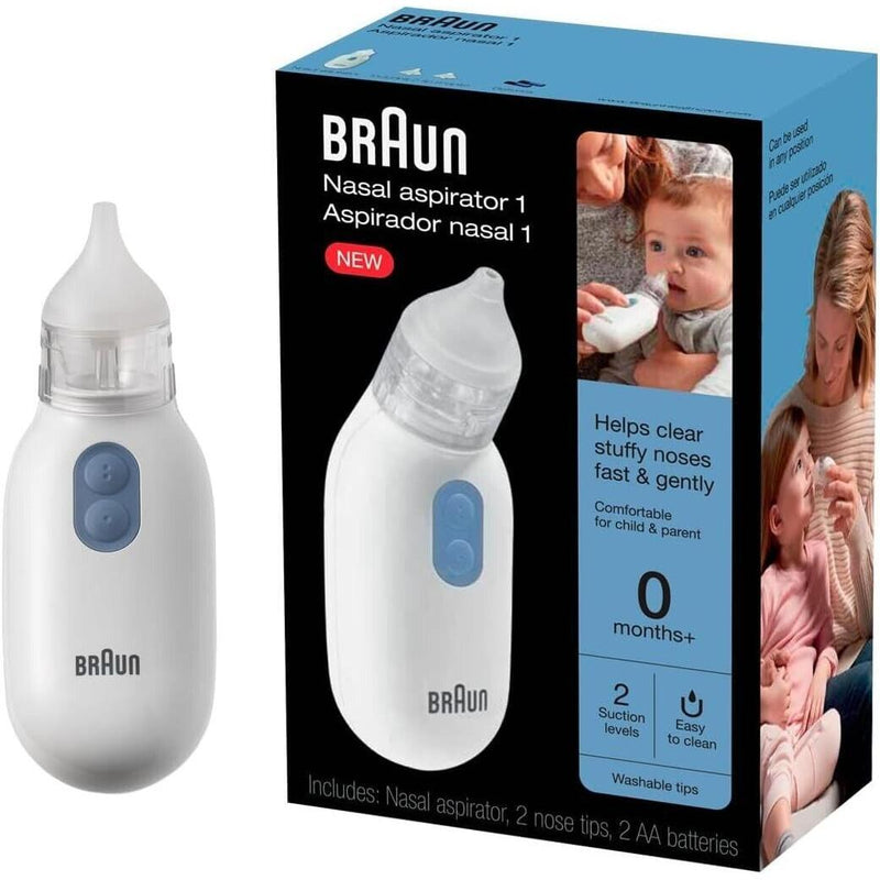 Braun Braun Nasal Aspirator - 1ct Nasal Aspirators White Smoke