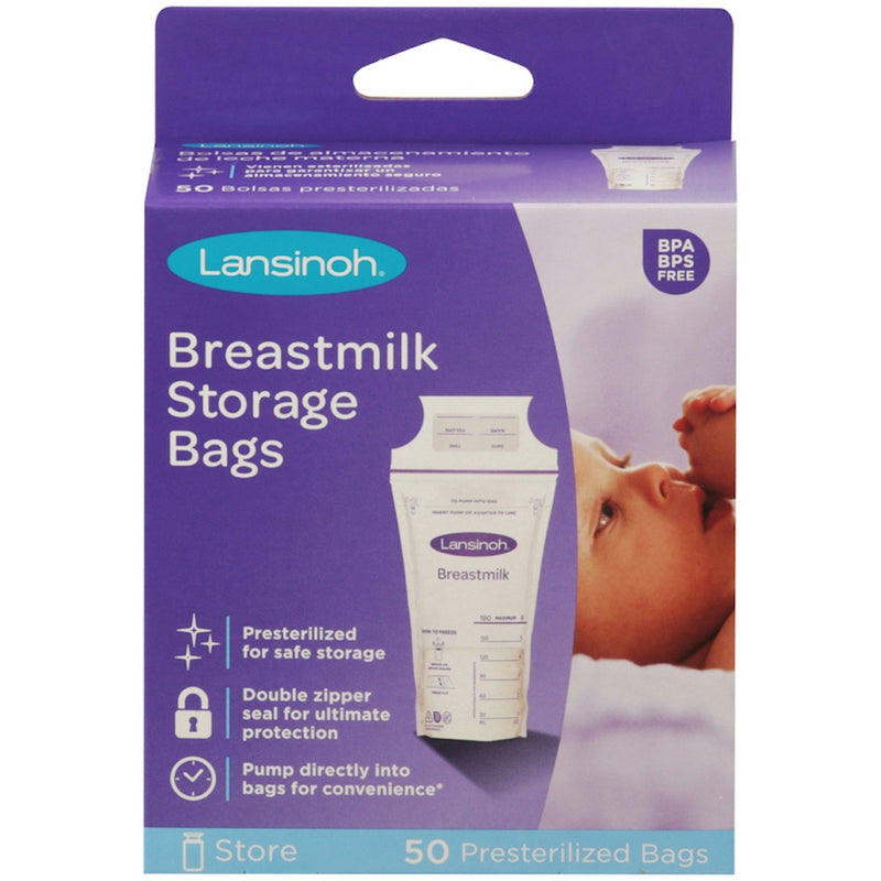 Lansinoh Lansinoh Breast Milk Storage Bags Nursing & Feeding Dark Slate Blue