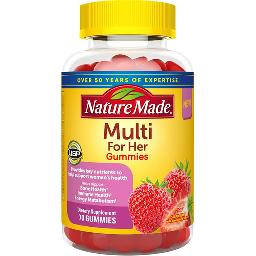 Nature Made Nature Made Multivitamin For Her Gummies Vitamins & Supplements White Smoke