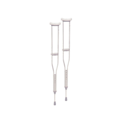 -- Please Select -- -- Please Select -- Crutch With Accessories, Youth, 4 Ft. 6" 5 Ft. 2" Patient Height Crutches White Smoke