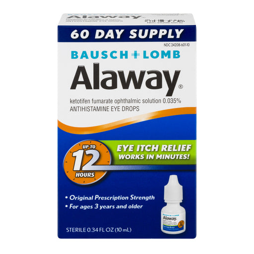 Alaway Alaway Eye Drops, Antihistamine, Original Prescription Strength Personal Care Midnight Blue