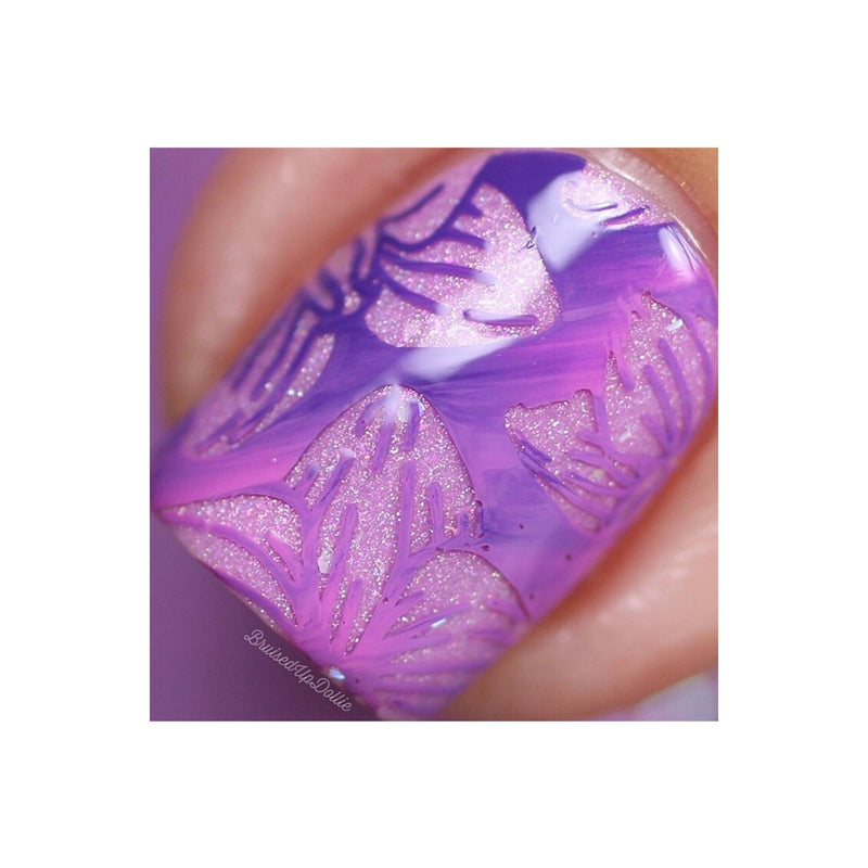 UberChic Beauty Collection 20 Stamping Plate Rosy Brown