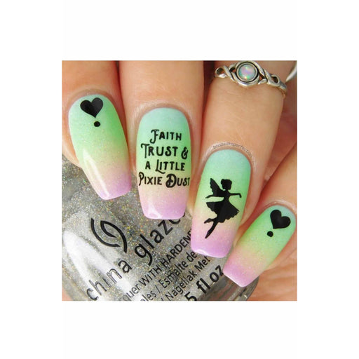 UberChic Beauty Fairytale-02 Stamping Plate Rosy Brown