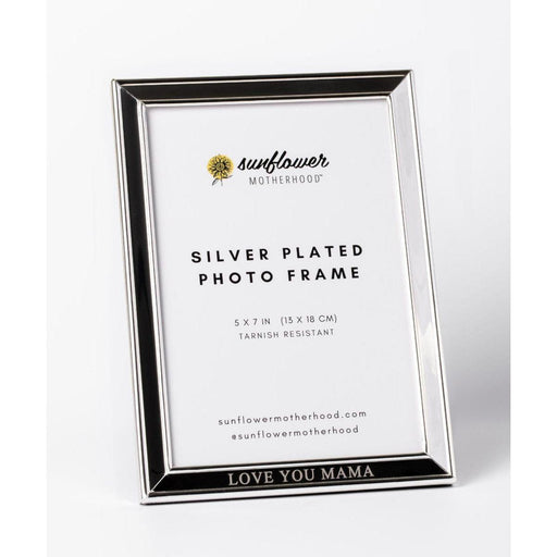 Sunflower Motherhood Love You Mama Picture Frame Photo Frame Lavender