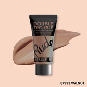 Rude Cosmetics Double Trouble Foundation and Concealer Foundation Peach Puff Walnut 19