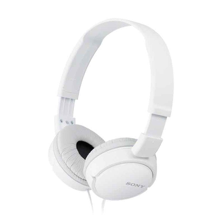 Sony Sony ZX Series Wired On-Ear Headphones - White Headphones White Smoke
