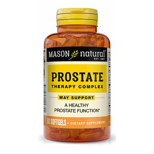 Mason Natural Mason Natural Prostate Therapy Complex - Saw Palmetto, Nettle Root & Pumpkin Seed Oil, 60 Softgels Vitamins & Supplements White Smoke