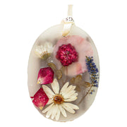 Rosy Rings Petite Sachet - Apricot Rose Sachet Gray