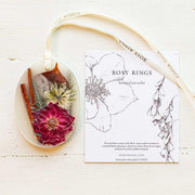 Rosy Rings Petite Sachet - Spicy Apple Sachet Beige