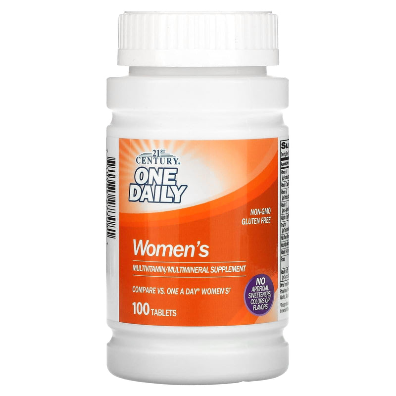 21st Century 21st Century One Daily, Women's, Tablets Vitamins & Supplements White Smoke