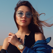 zeroUV Retro Modern Rimless Flat Color Lens Aviator Sunglasses A826 Sunglasses Black Silver Yellow,Silver Blue,Silver Red,Gold Pink,Gold Purple