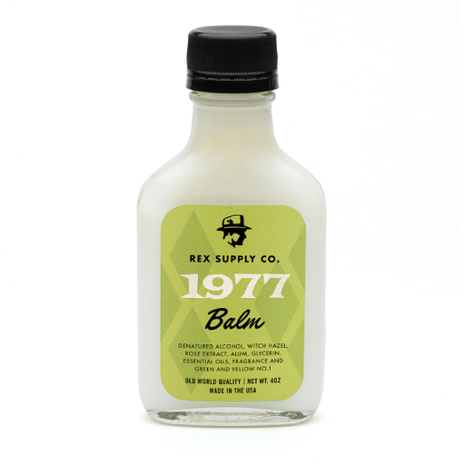Rex Supply Co. Rex Supply Co. 1977 Old World After Shave Balm 4 Oz After Shave Balm White Smoke